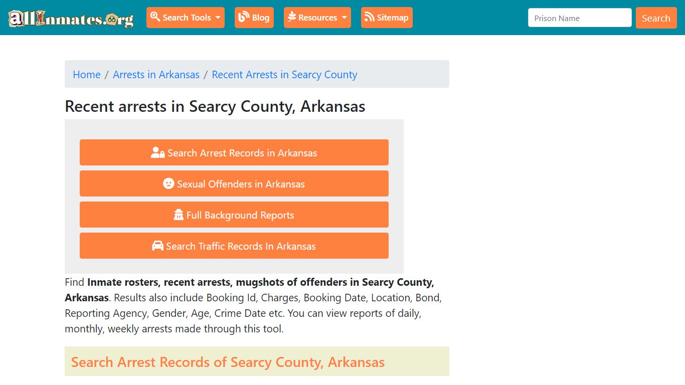 Recent arrests in Searcy County, Arkansas | Mugshots, Rosters, Inmates ...